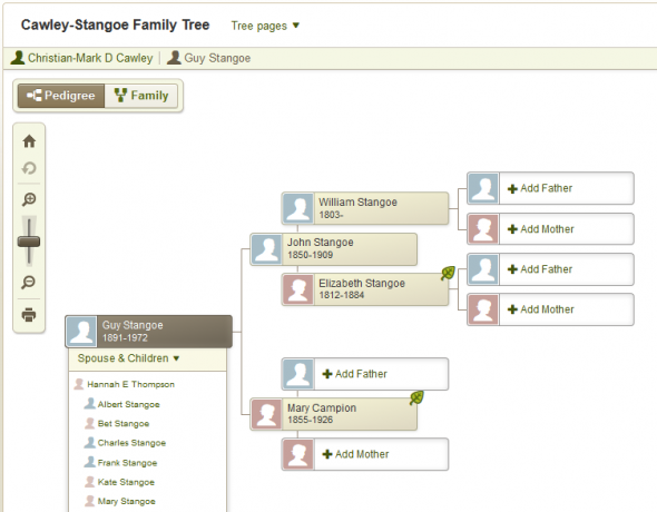 Zbadaj swoje drzewo genealogiczne Online Drzewo genealogiczne zdjęcie 1