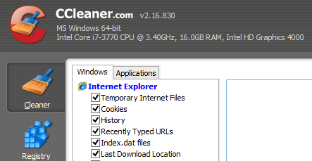 To zrzut ekranu jednego z najlepszych programów Windows. Nazywa się CCleaner