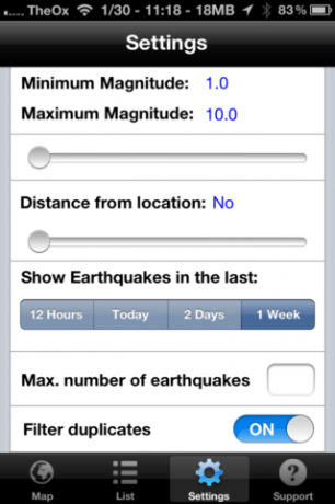 Quake Spotter - łatwy w użyciu sposób śledzenia trzęsień ziemi [iOS, płatne aplikacje za darmo] QuakeSpotter05