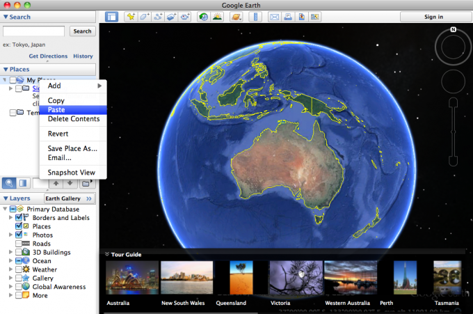 Google-Maps-Earth-Import