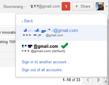 wiele kont Gmail
