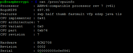 Odkryj informacje na temat procesora Raspberry Pi