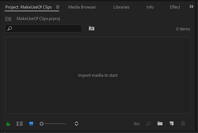 Adobe Premiere Import - Wytnij wideo Premiera Adobe