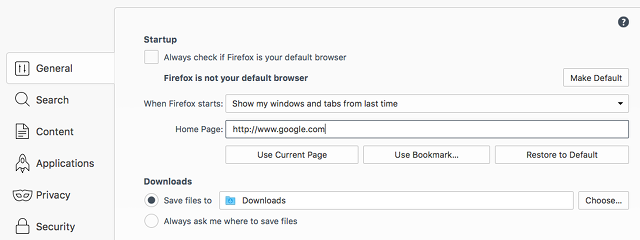 set-homepage-in-firefox