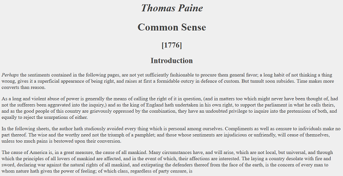 Thomas Paine Dark Web