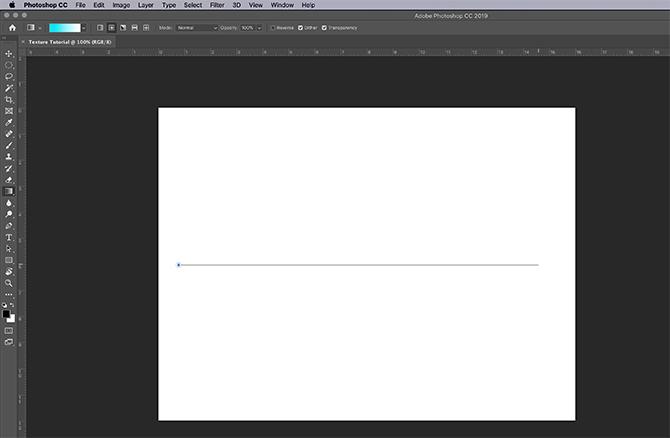 Utwórz teksturę programu Photoshop Narysuj gradient