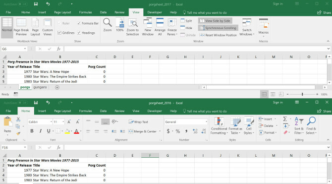 jak porównać dwa arkusze programu Excel obok siebie