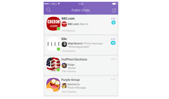 viber czaty publiczne