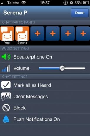 walkie talkie voxer