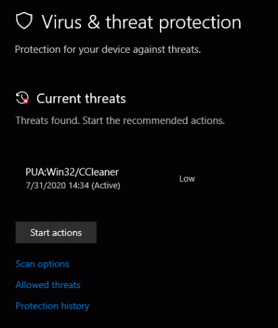 CCleaner zablokowany przez zabezpieczenia systemu Windows