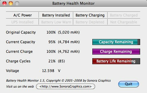 monitor baterii macbook
