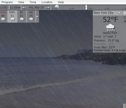 YoWIndow - naprawdę fajna aplikacja pogodowa z wirtualnym wyświetlaczem pogodowym yowindow7