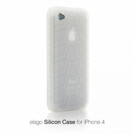 Elago Tire Tread Silicon Case do iPhone 4 Review i Giveaway elagotirewhite