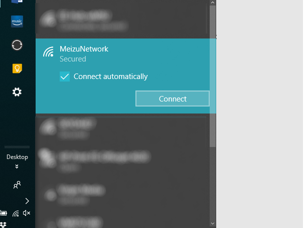 Tethering przez Wi-Fi w systemie Android w systemie Windows 10