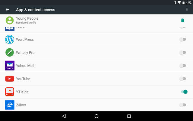 ShareAndroidTablet-Restrict-Apps