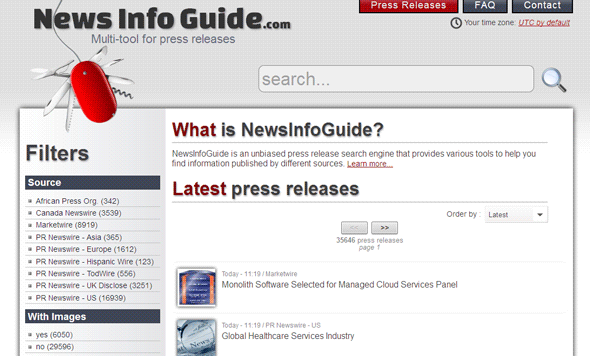 Kilka narzędzi wyszukiwania, których możesz użyć, aby odebrać komunikaty prasowe dotyczące blogów, informacje prasowe06