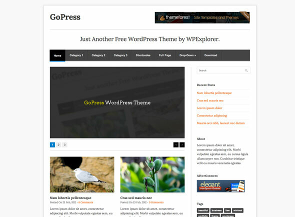 motyw magazynu dla wordpress