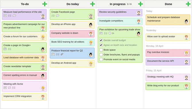 Kanban Flow do pracy grupowej