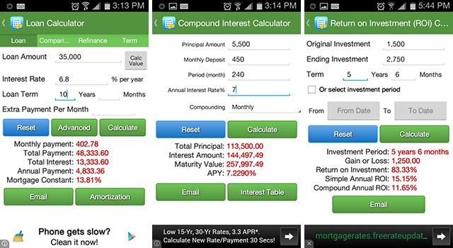 android-finanse-aplikacje-kalkulatory finansowe