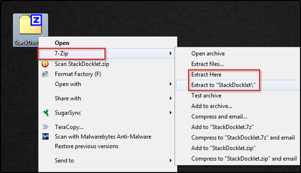 RocketDock + Stacks Docklet: Not Just Dock, ale Complete Desktop Organisation Solution [Windows] 2013 04 12 16 26 42 Greenshot