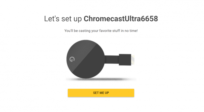 konfigurowanie chromecasta ultra