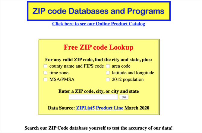 Strona główna Zip Info