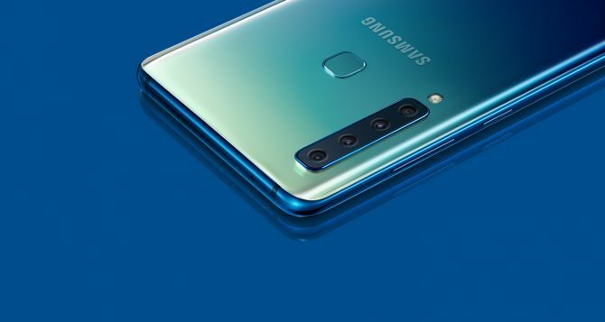 Tylny aparat Samsung Galaxy A9 Quad