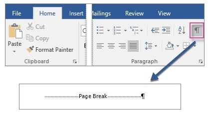 Microsoft Word 2016 - Podział strony