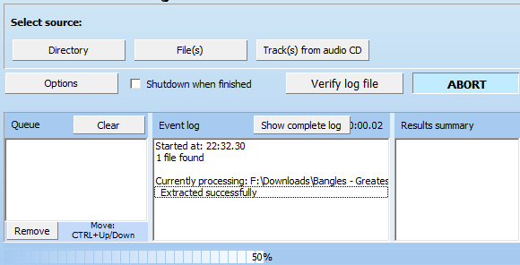 Audiochecker - Sprawdź pochodzenie plików muzycznych Sprawdź ACK