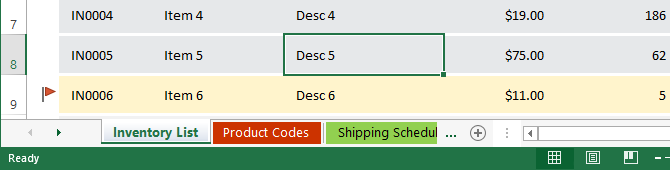 excel-tabs-kodowane kolorami