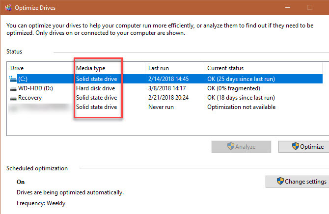 szczegóły systemu Windows - informacje o dysku twardym