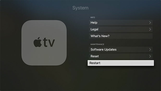 Jak skonfigurować i korzystać z ponownego uruchomienia Apple TV Apple TV