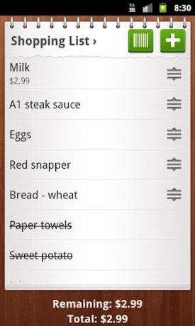 z aplikacji mleka dla Androida