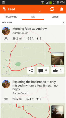 12 Strava - Moja aktywność