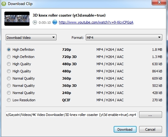 4K-Downloader-Download-YouTube-Other-Videos-Easy-3D-Videos