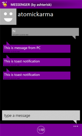 komunikator Windows Phone