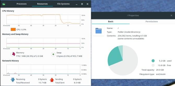 zasoby systemu Solus Linux