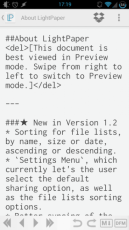 Pisanie i podgląd Markdown w dobrym stylu dzięki LightPaper [Android] lightpaper 04