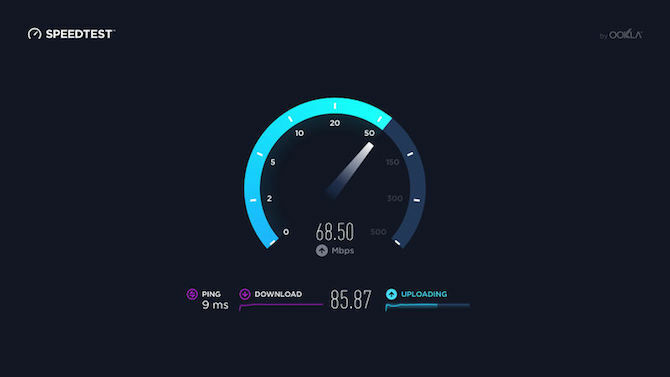 Aplikacje Apple TV Speedtest