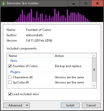 Rainmeter_skin_intaller