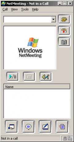 Daję ci mój kapelusz, Microsoft NetMeeting NetMeeting