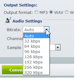 Darmowy konwerter audio online Apowersoft: Konwertuj lokalne media na różne formaty audio