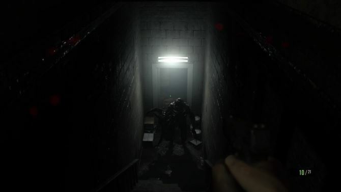 Czy warto grać w Resident Evil 7? Formowane schody Resident Evil7