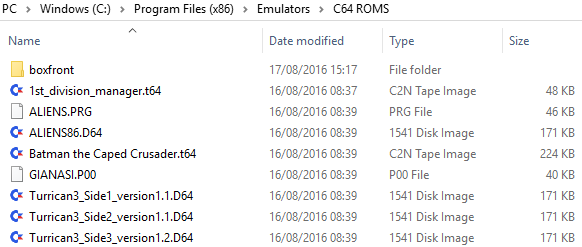 Przeglądarka kolekcji Kodi ROM