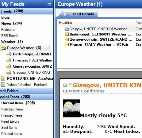 7 najlepszych kanałów RSS dla aktualizacji pogody rssweather7