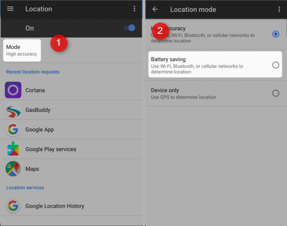 7 darmowych usług Google, które cię kosztują Żywotność baterii i prywatność umożliwiają tryb oszczędzania baterii mapy google lokalizację