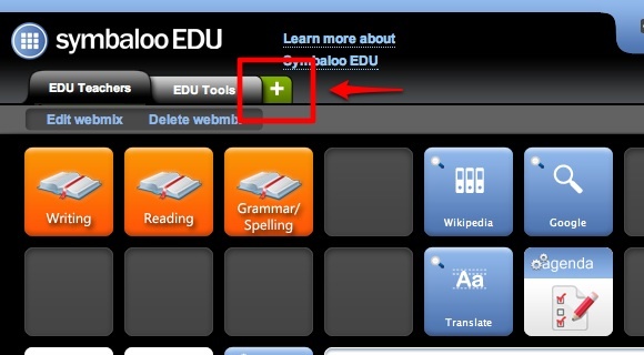 Stwórz własne wirtualne środowisko edukacyjne za pomocą SymbalooEDU 03d Symbaloo Dodaj Webmix