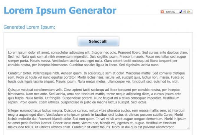 Jak tworzyć imponujące dokumenty i szablony stron w Mac Lorem Ipsum Generator