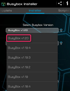 instalator busybox