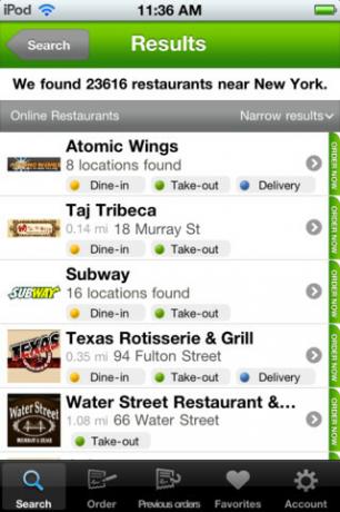 aplikacja do pizzy na iPhone'a